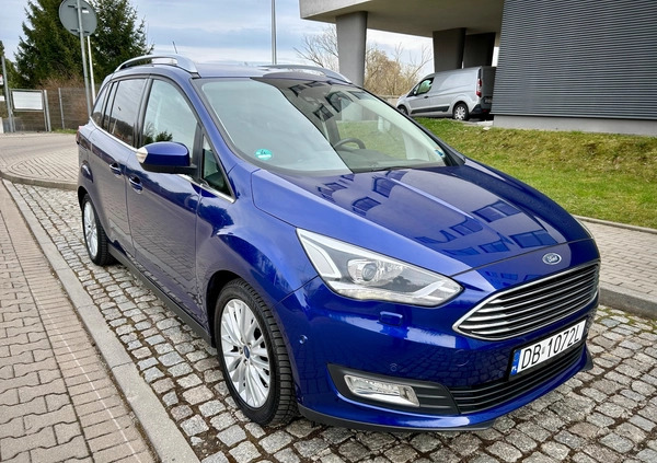 Ford Grand C-MAX cena 52900 przebieg: 144000, rok produkcji 2016 z Wałbrzych małe 781